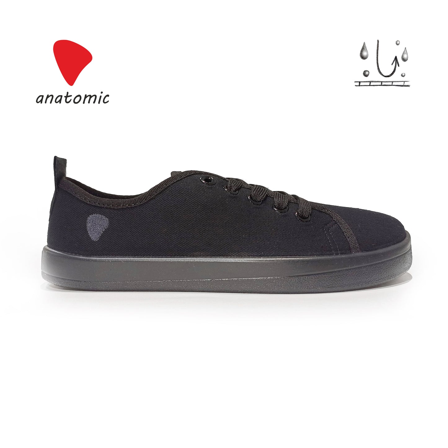 Anatomic Canvas Black/Black