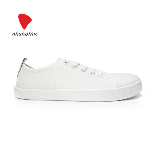 Anatomic Canvas White/White